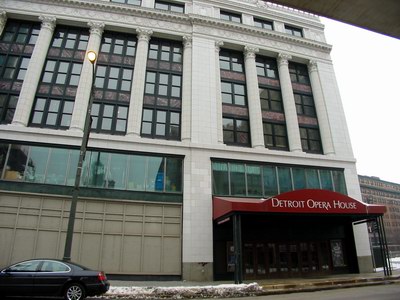 Detroit Opera House - Now Detroit Opera House (newer photo)